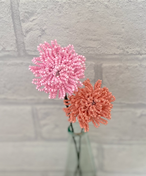 Chrysanthemum Beaded Flower Craft Kit -A creative gift idea.