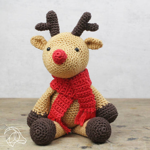 DIY Crochet Kit - Rudolf Reindeer