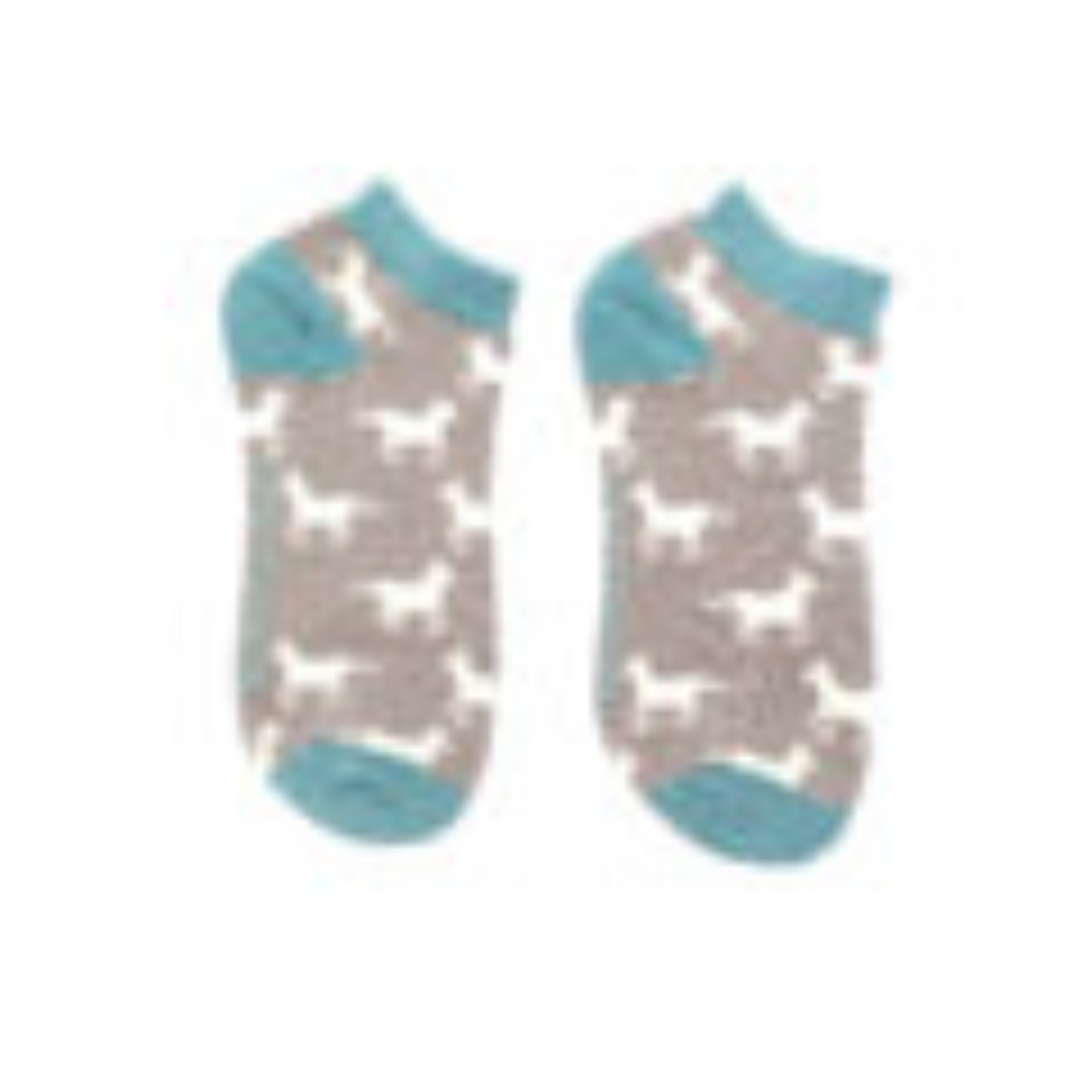 Miss Sparrow Horses Trainer Socks Light Grey