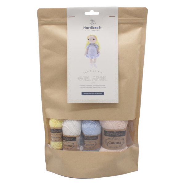DIY Knitting Kit - Girl April