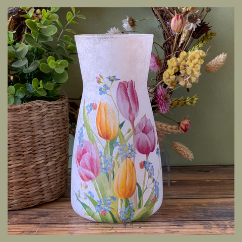 Handmade Spring Tulip Vase