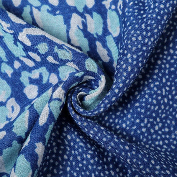 Scarf Lena Print – Blue