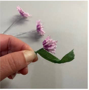 Clover Beaded Flower Craft Kit -  A creative gift idea.