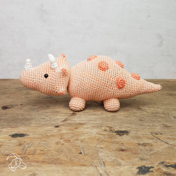 DIY Crochet Kit - Triceratops