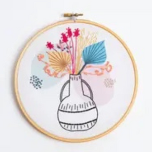 Bohemian Palms Embroidery
